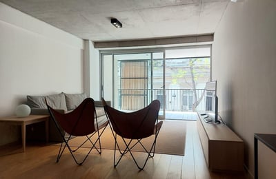 Rent of a bright furnished 3-room apartment, 120 m², Recoleta, Buenos Aires, Argentina